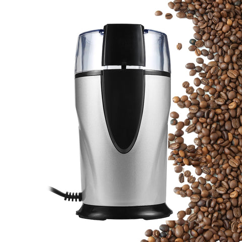 Electric Coffee Grinder Spice Maker Stainless Steel Blades Coffee Beans Mill Herbs Nuts Cafe Home Kitchen Tool EU Plug