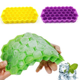 37 Cubes Silicone Ice Cube Maker Mold