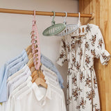 Magic Multi-port Support Circle Clothes Hanger Clothes Drying Rack Multifunction Plastic Clothes Hangers Home Storage Hangers