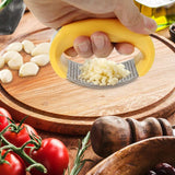 Stainless Steel Garlic Presses Manual Garlic Mincer Chopping Garlic Tools Curve Fruit Vegetable Tools Kitchen Gadgets