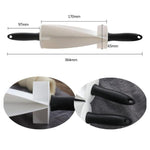 Plastic Handle Rolling Cutter For Making Croissant Bread Dough Pastry Knife Wooden Handle Baking Kitchen Knife