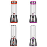 Portable Blender Juicer Glass Cup Bottle Mini Charging Fruit Juice Machine