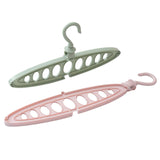 Magic Multi-port Support Circle Clothes Hanger Clothes Drying Rack Multifunction Plastic Clothes Hangers Home Storage Hangers