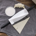 Plastic Handle Rolling Cutter For Making Croissant Bread Dough Pastry Knife Wooden Handle Baking Kitchen Knife