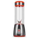 Portable Blender Juicer Glass Cup Bottle Mini Charging Fruit Juice Machine